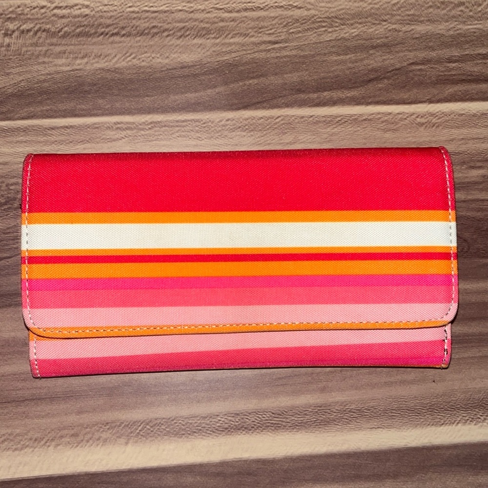 Striped wallet